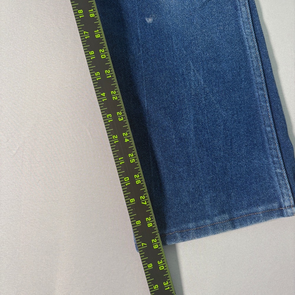 Vintage Wrangler 933STR Blue Jeans Mens 32x29 Straight Made in USA Cowboy Cut - Picture 2 of 6